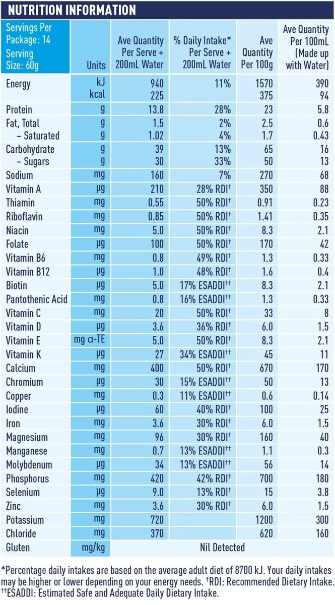 Sustagen Hospital Formula Active Chocolate 840g