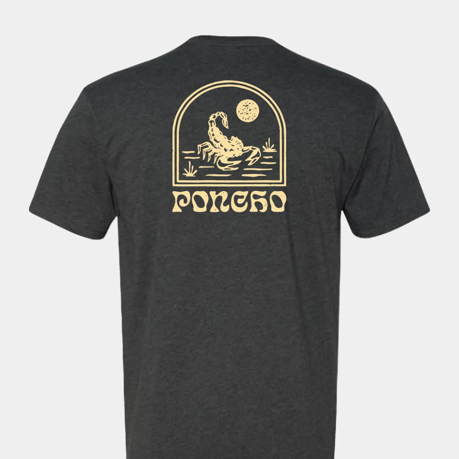 T-shirt: Charcoal Scorpion
