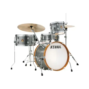 TAMA LJK48H4-GXS Club-JAM Kit 4-Piece w/Hardware Throne, Galaxy Silver