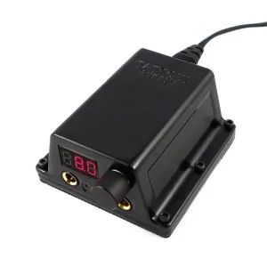TATSoul Compact Brick Power Supply with LED Display - Black