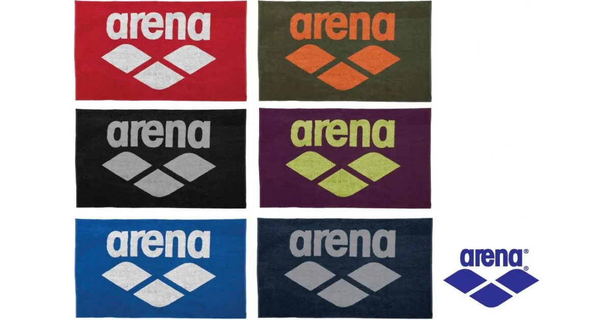 TELO PISCINA PALESTRA MARE ARENA POOL SOFT TOWEL 150 x 90 cm