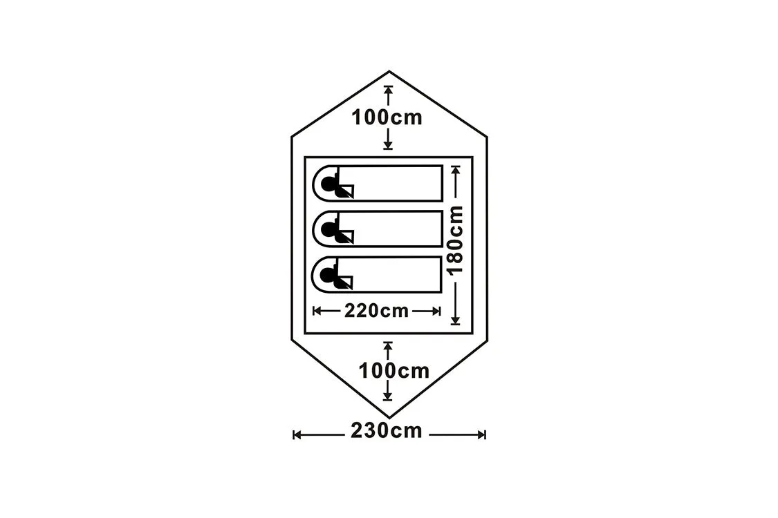 Tente Hotcore Mantis 3
