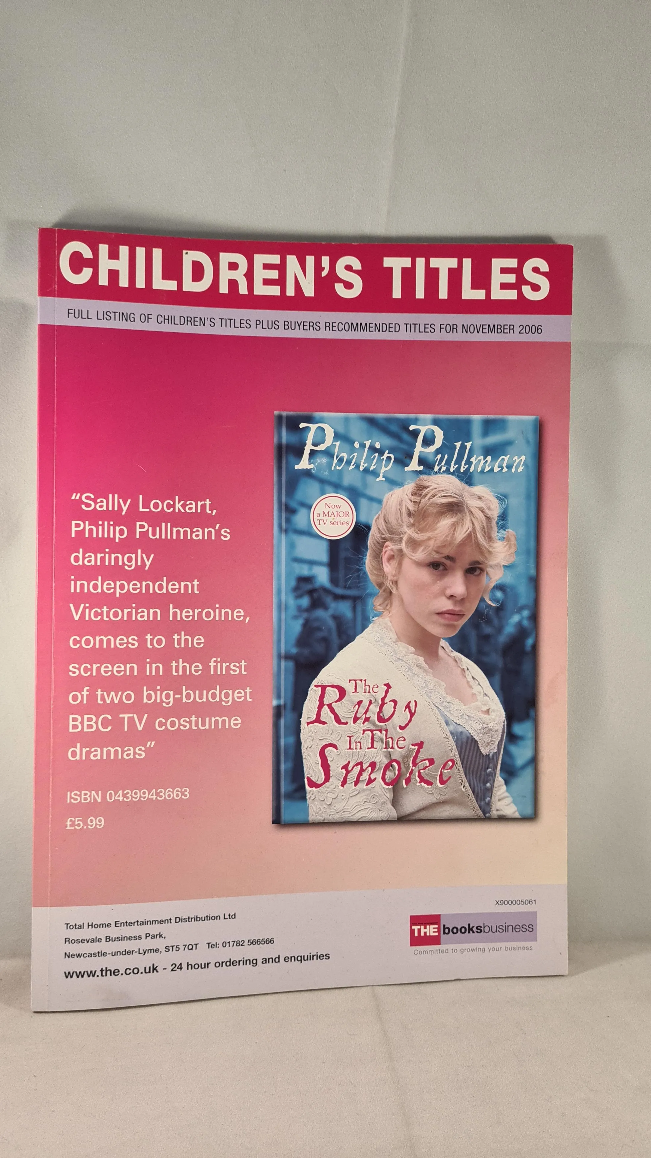 The books business & Children's Titles November 2006