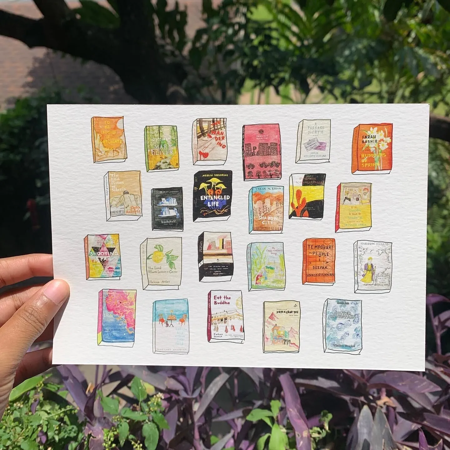 The Champaca Book Subscription: Travel — Postcard