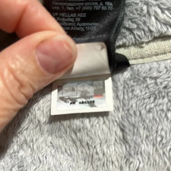 The North Face Oso Hoodie Jacket C660 High Rise Gray/Eggshell Medium Gorpcore