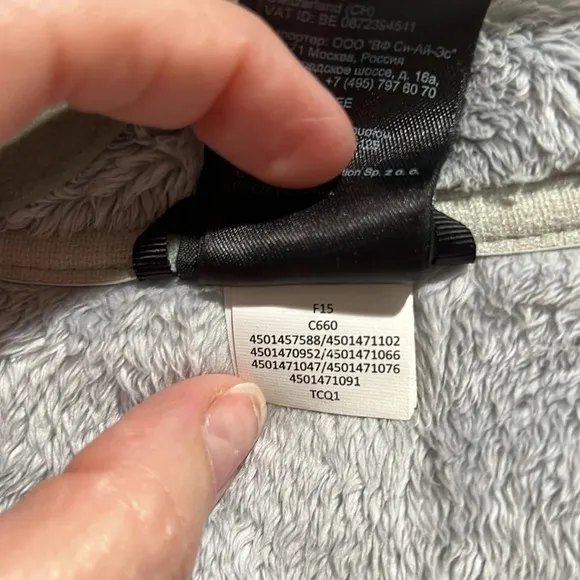 The North Face Oso Hoodie Jacket C660 High Rise Gray/Eggshell Medium Gorpcore