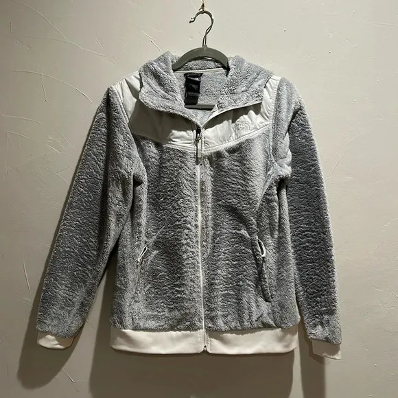 The North Face Oso Hoodie Jacket C660 High Rise Gray/Eggshell Medium Gorpcore