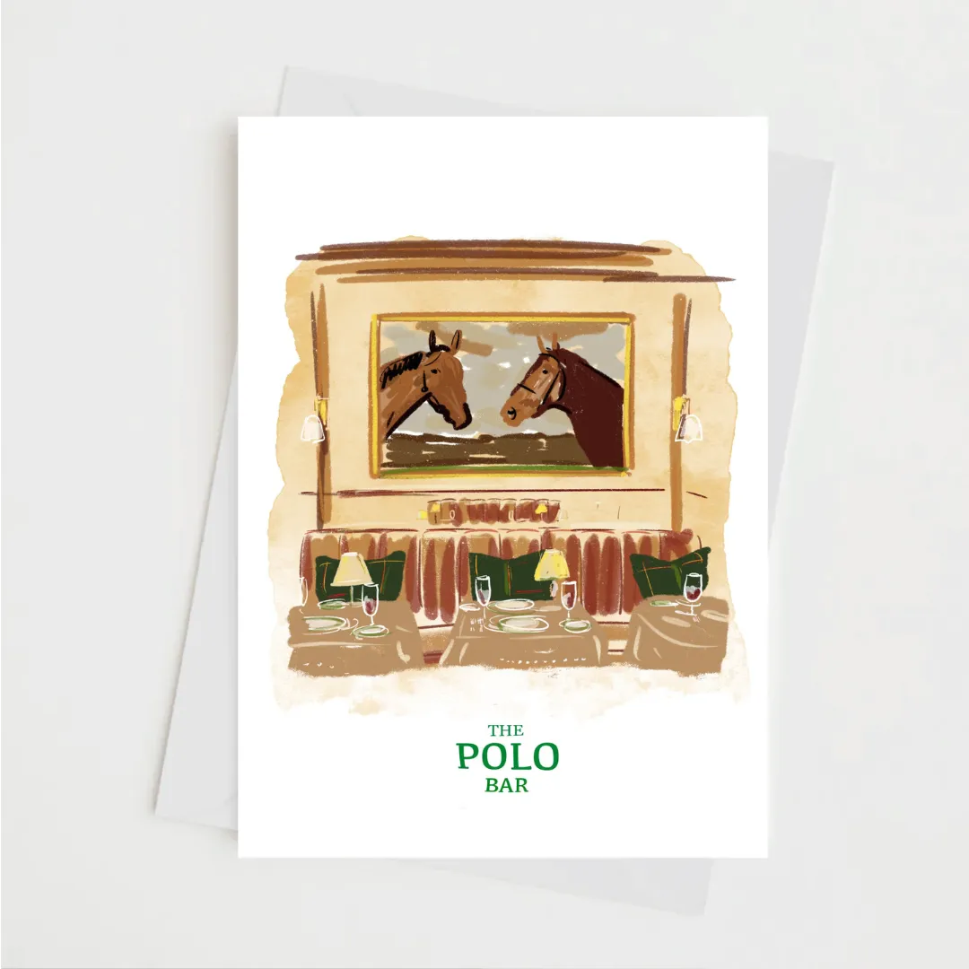 The POLO Bar - Note Card