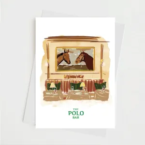 The POLO Bar - Note Card