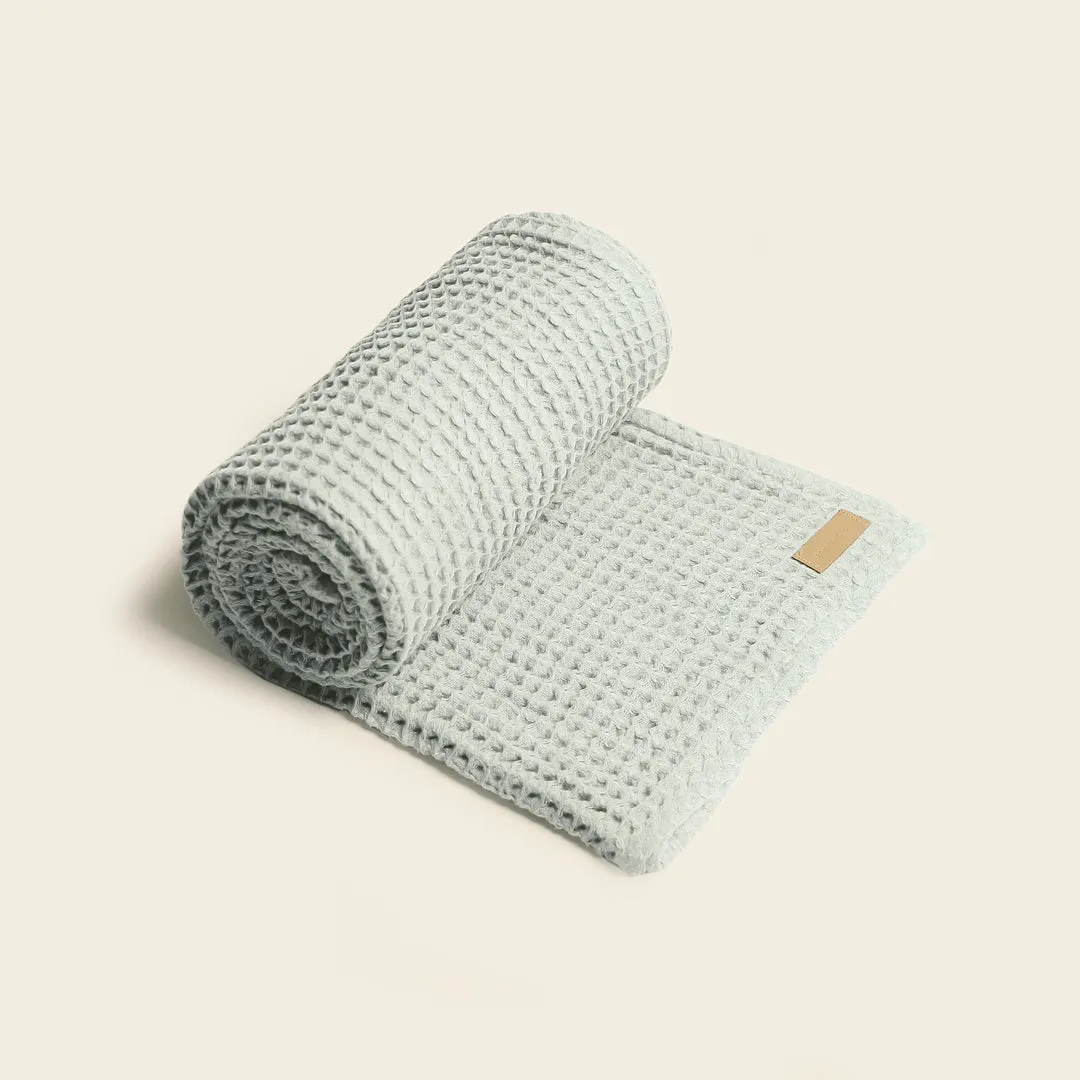 The Weightless Waffle Throw Blanket