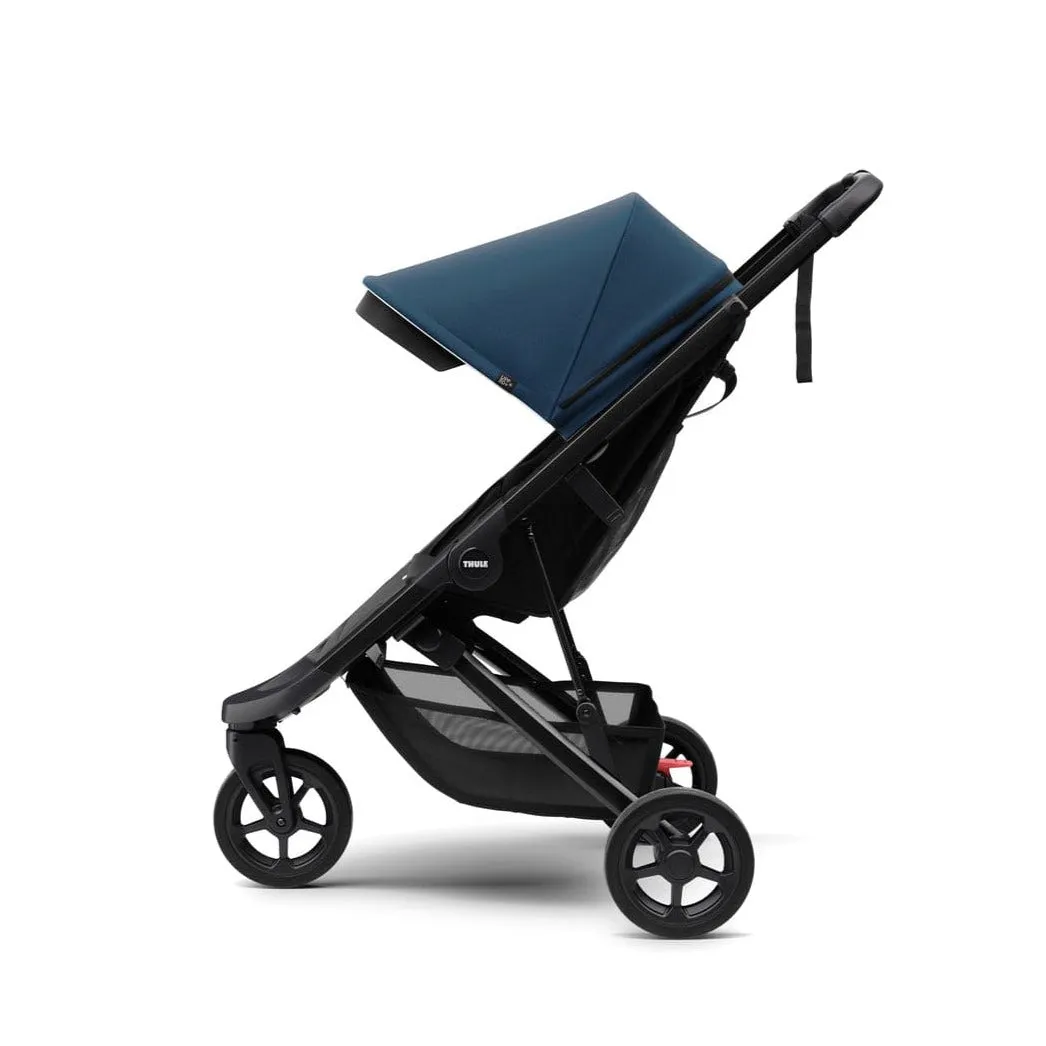Thule Spring Stroller - Black / Majolica Blue