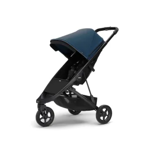 Thule Spring Stroller - Black / Majolica Blue