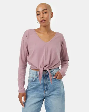 Tie Front Longsleeve