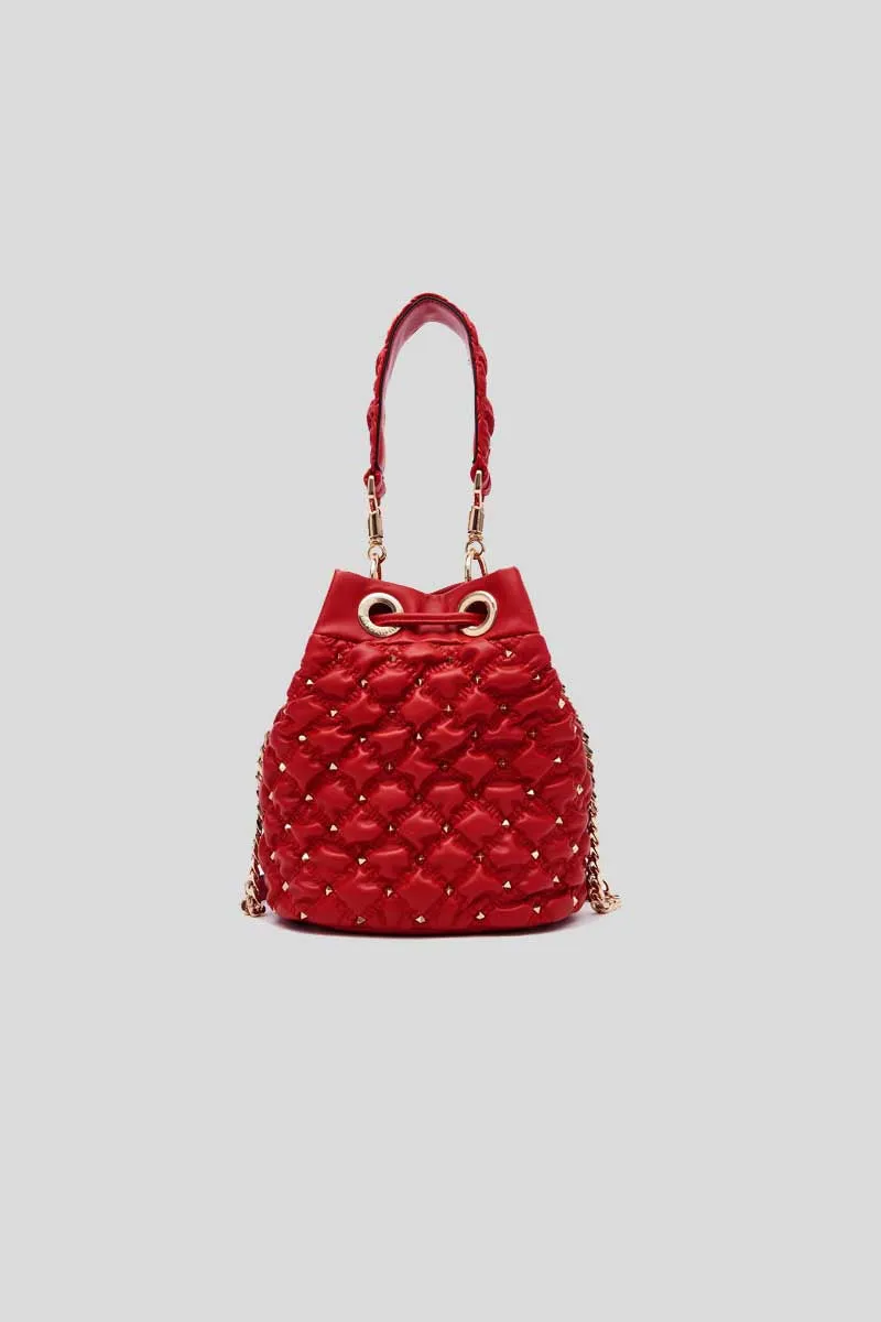 Tinette Bucket Synthetic - Red