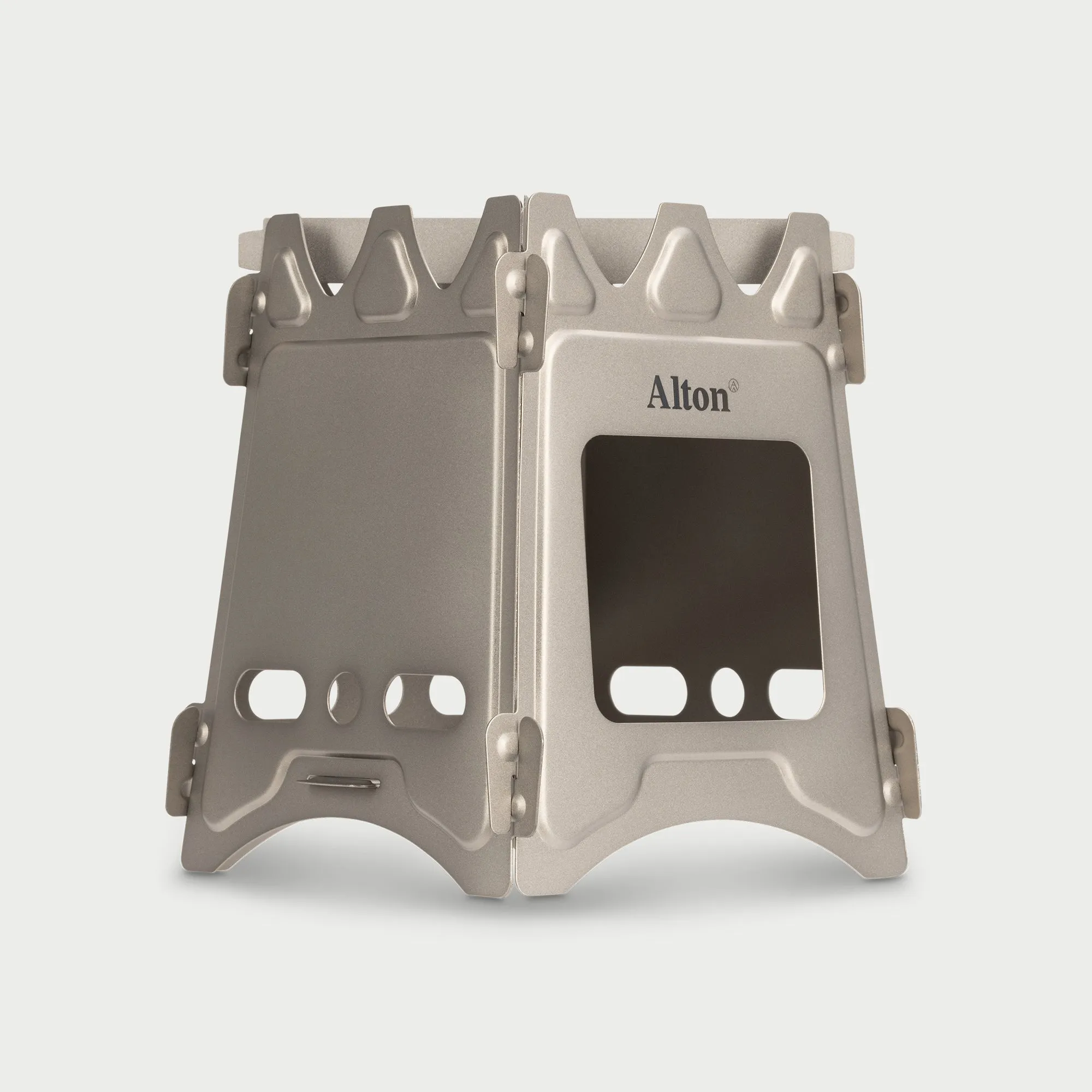 Titanium Flatpack Twig Stove