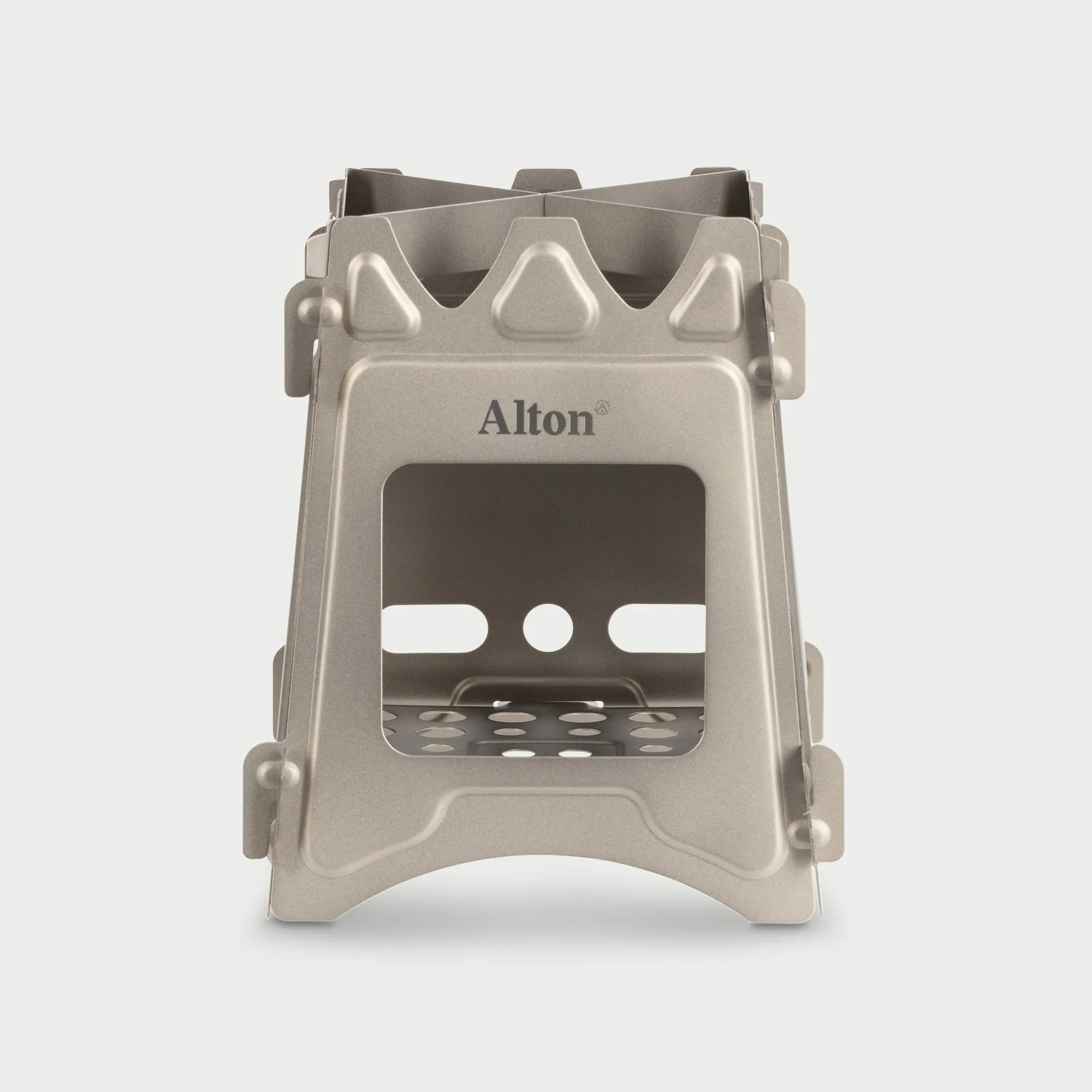 Titanium Flatpack Twig Stove