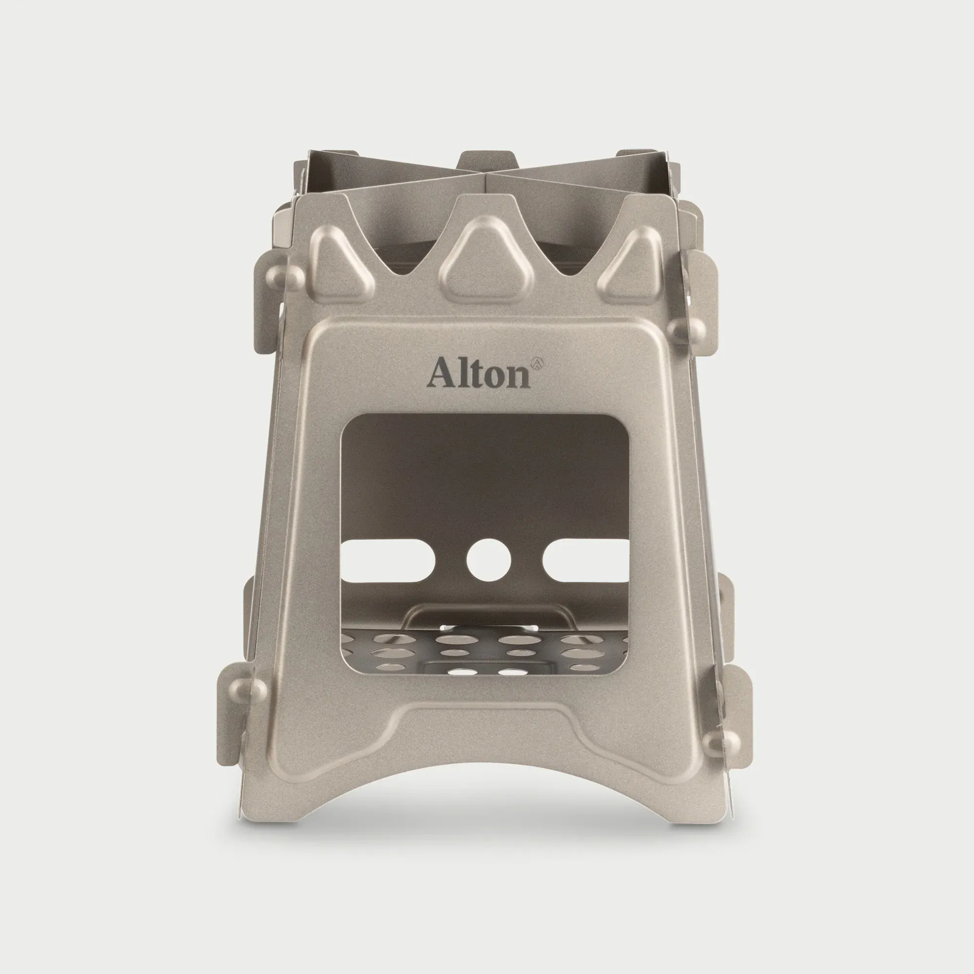 Titanium Flatpack Twig Stove