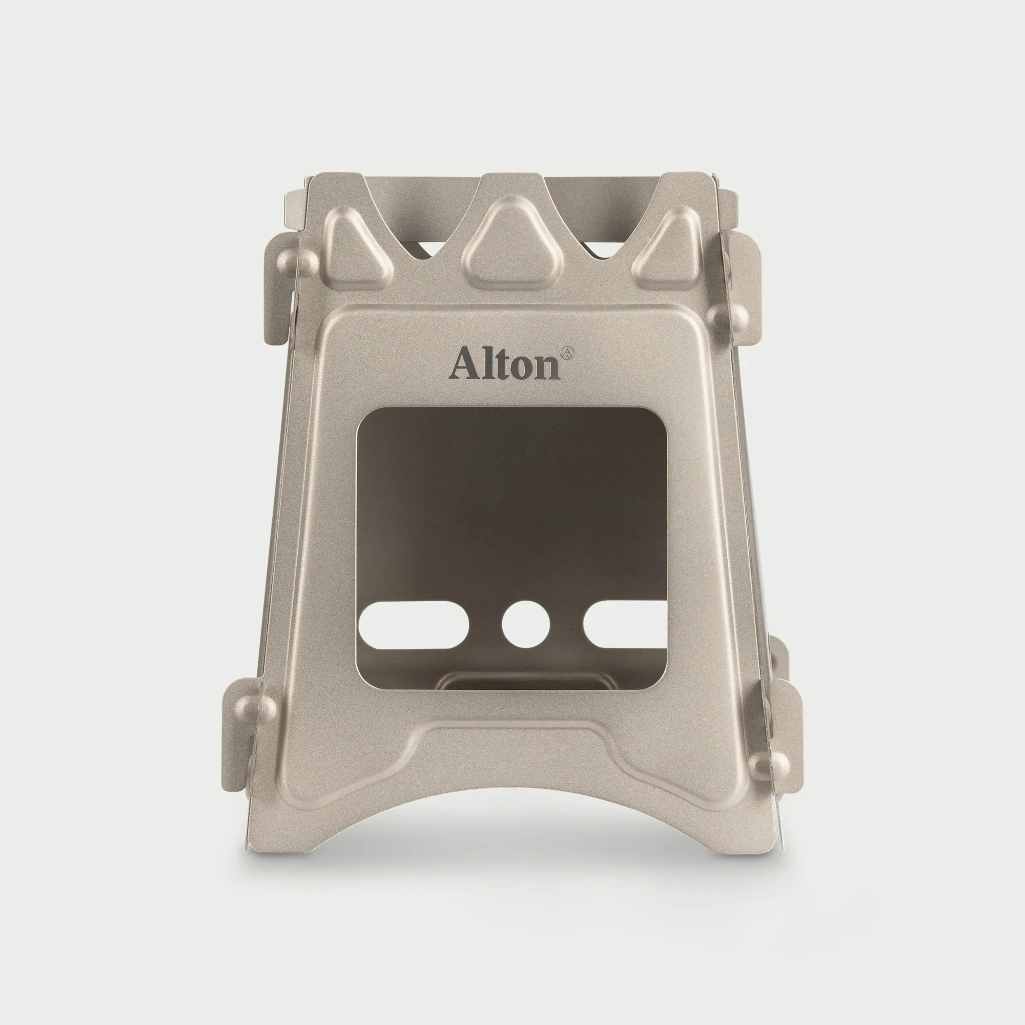 Titanium Flatpack Twig Stove