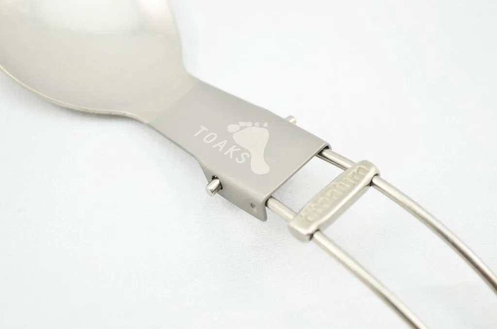 Titanium Folding Spork