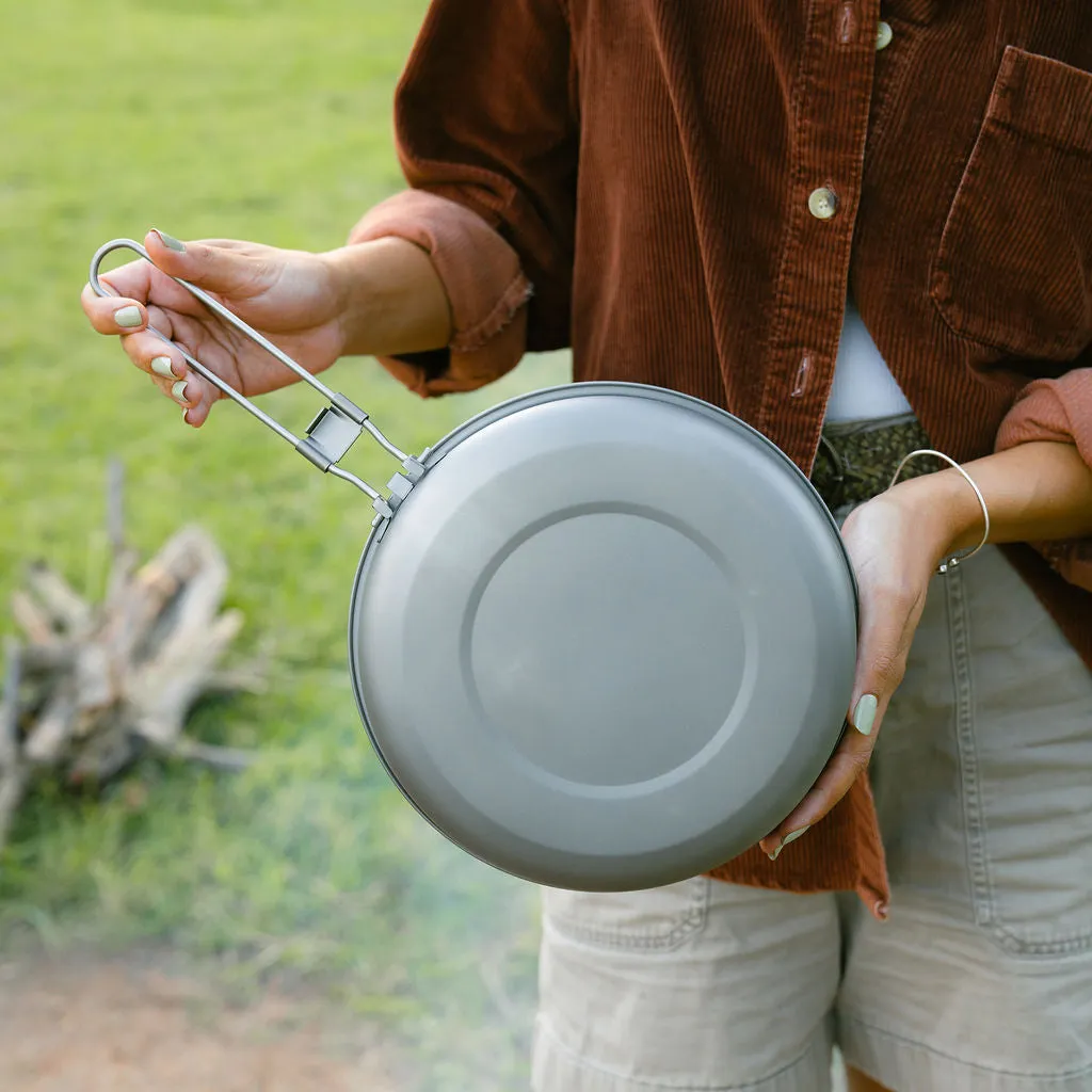 Titanium Large Frying Pan - Ceramic Coated