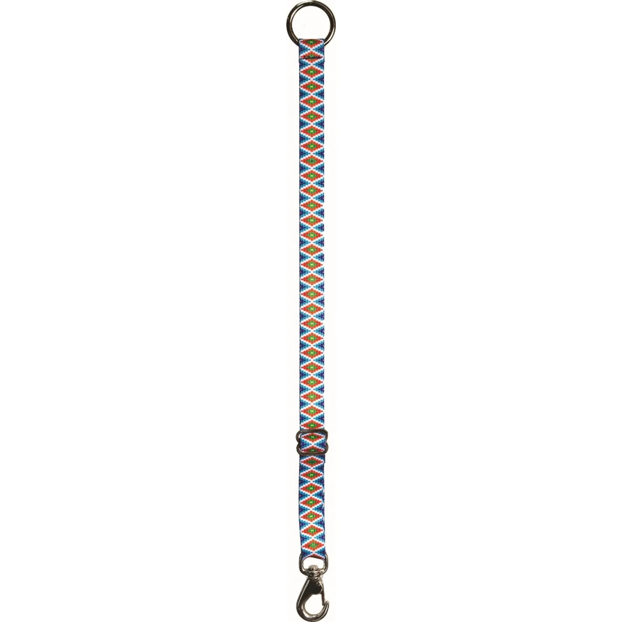 TK617059--Beaded Bucket Strap 1" Nylon Fashion Print