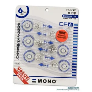 Tombow Mono Correction Tapes 6mm CT-CF6/6P