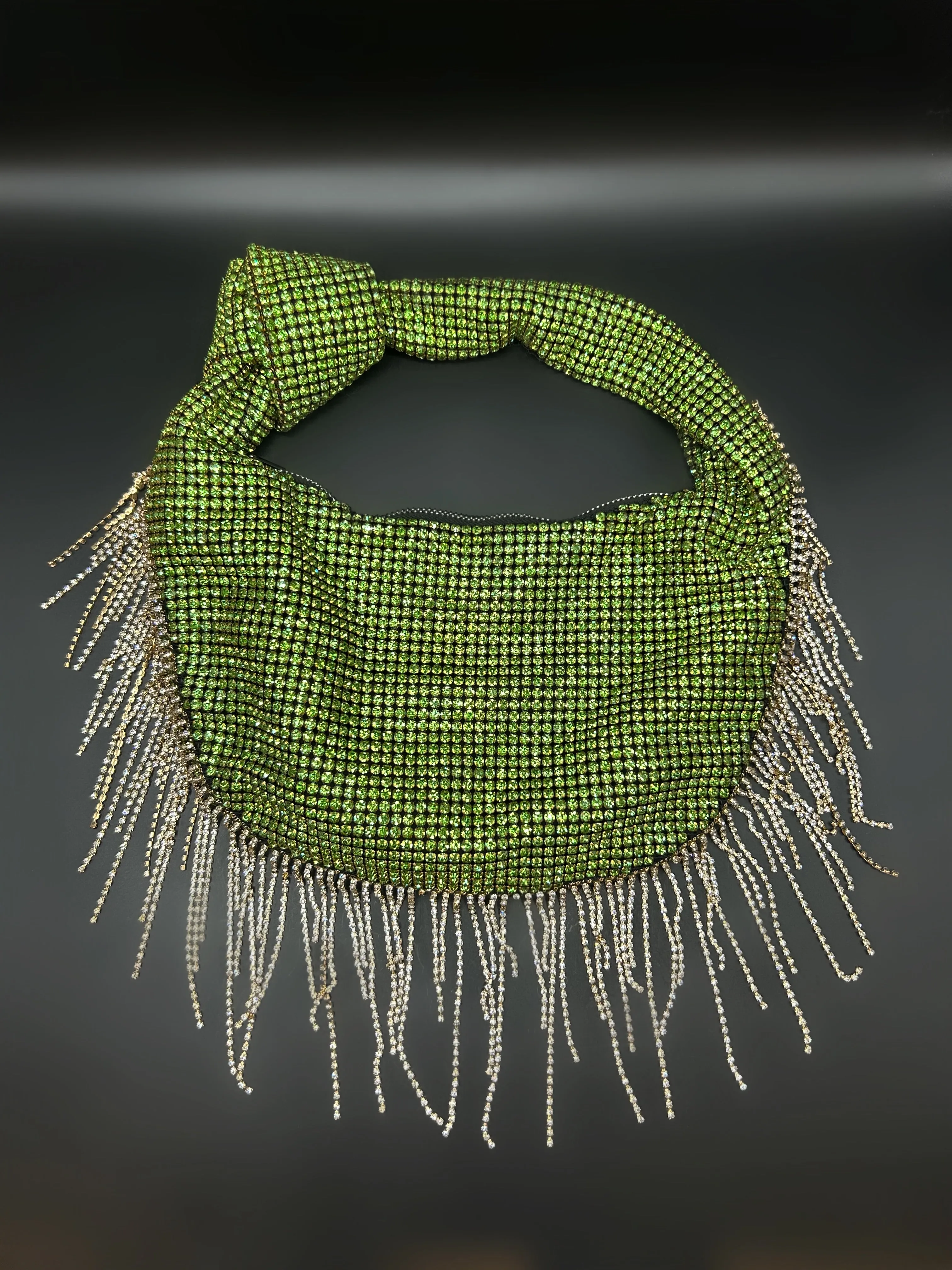 Topknot Fringe Green
