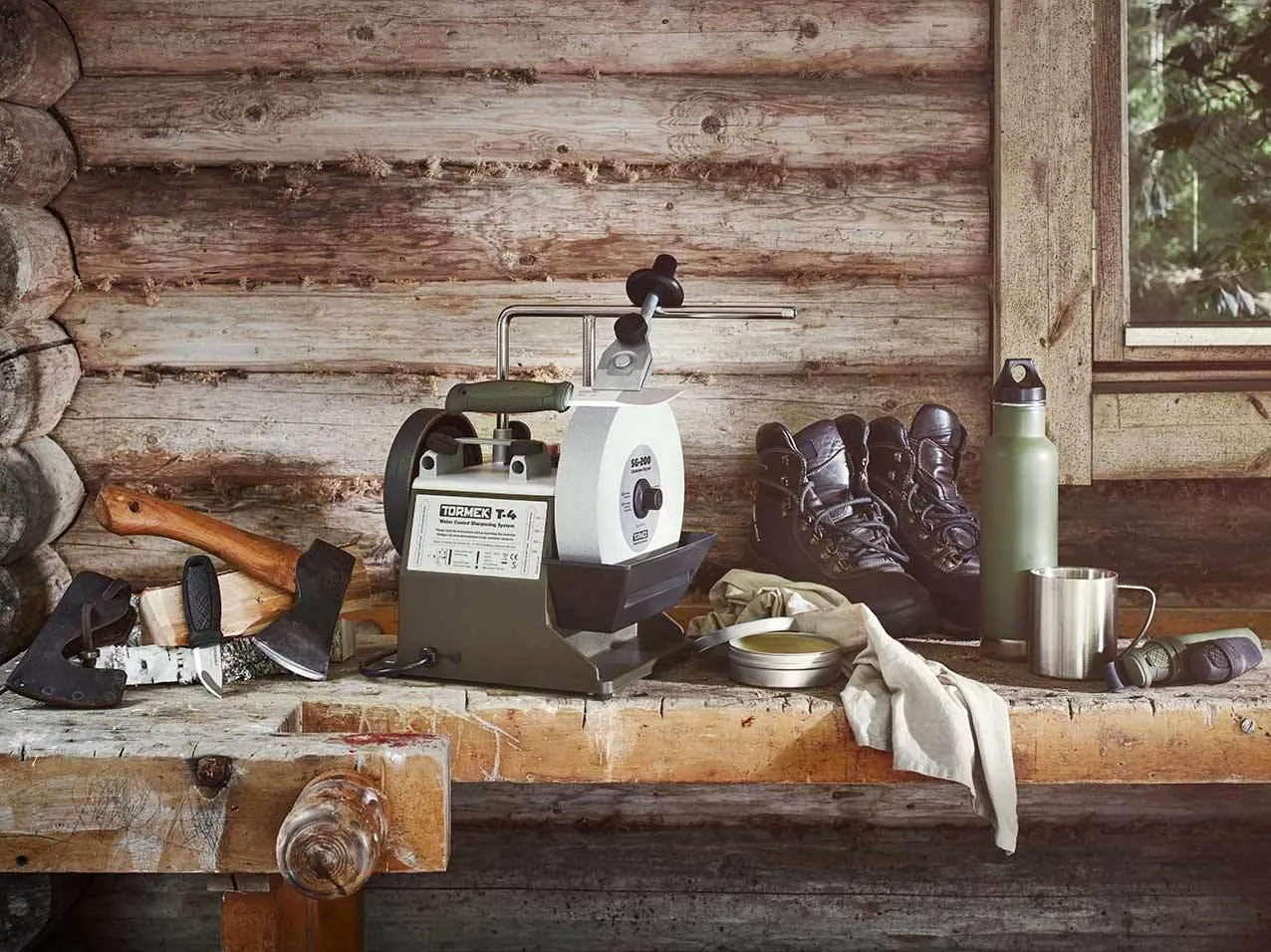Tormek Slipmaskin T-4 Bushcraft Edition