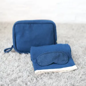 Travel Blanket Set - Navy
