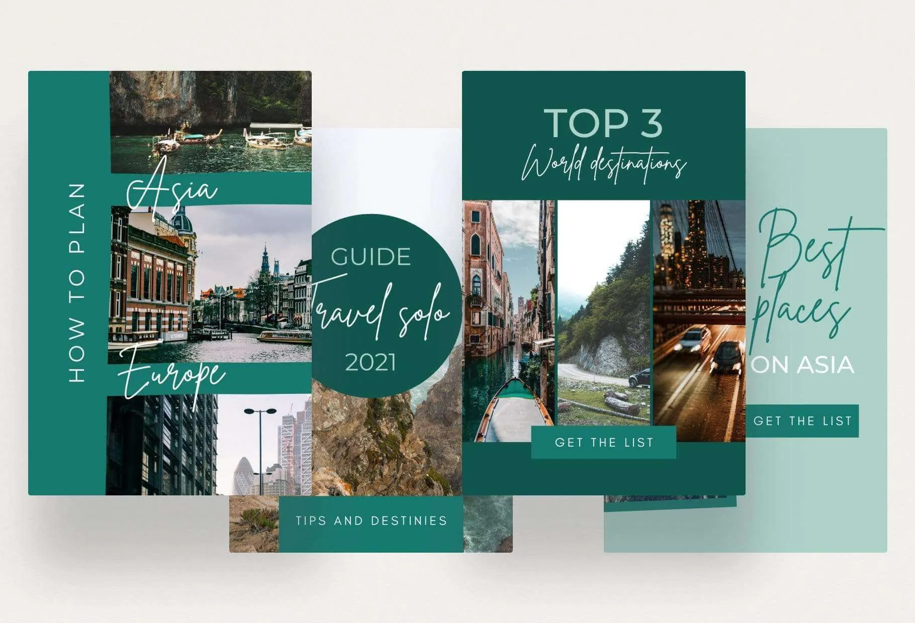 Travel Pinterest Template