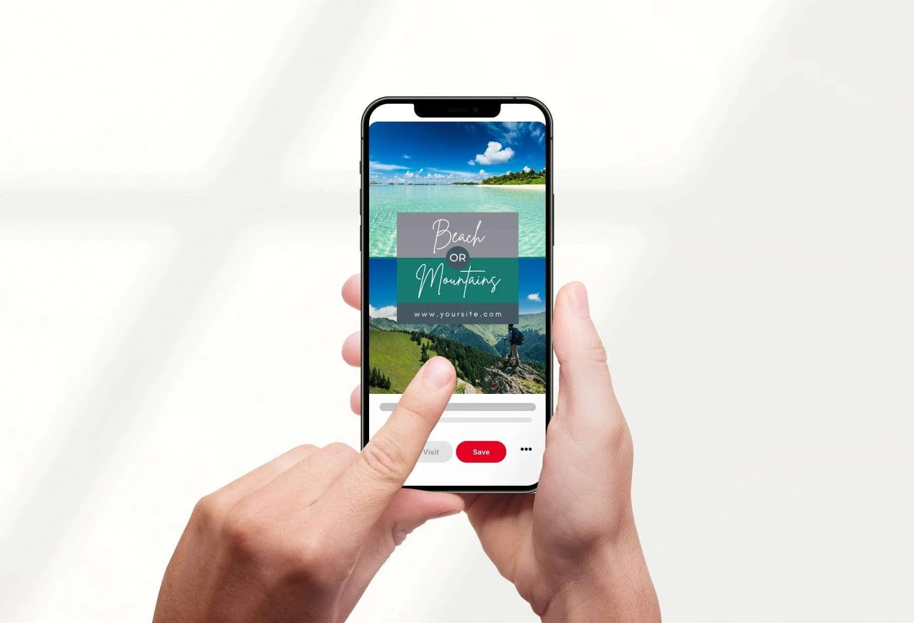 Travel Pinterest Template