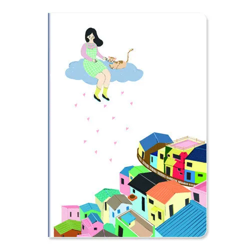 Travel Stitch Note - Green