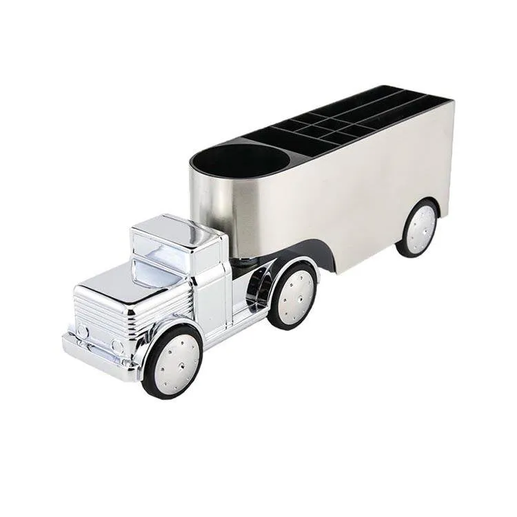TROIKA Stationery Holder & Paperweight Office Trucker