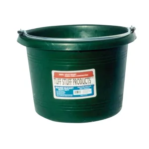 Tuff Stuff round bucket 8 qts - green