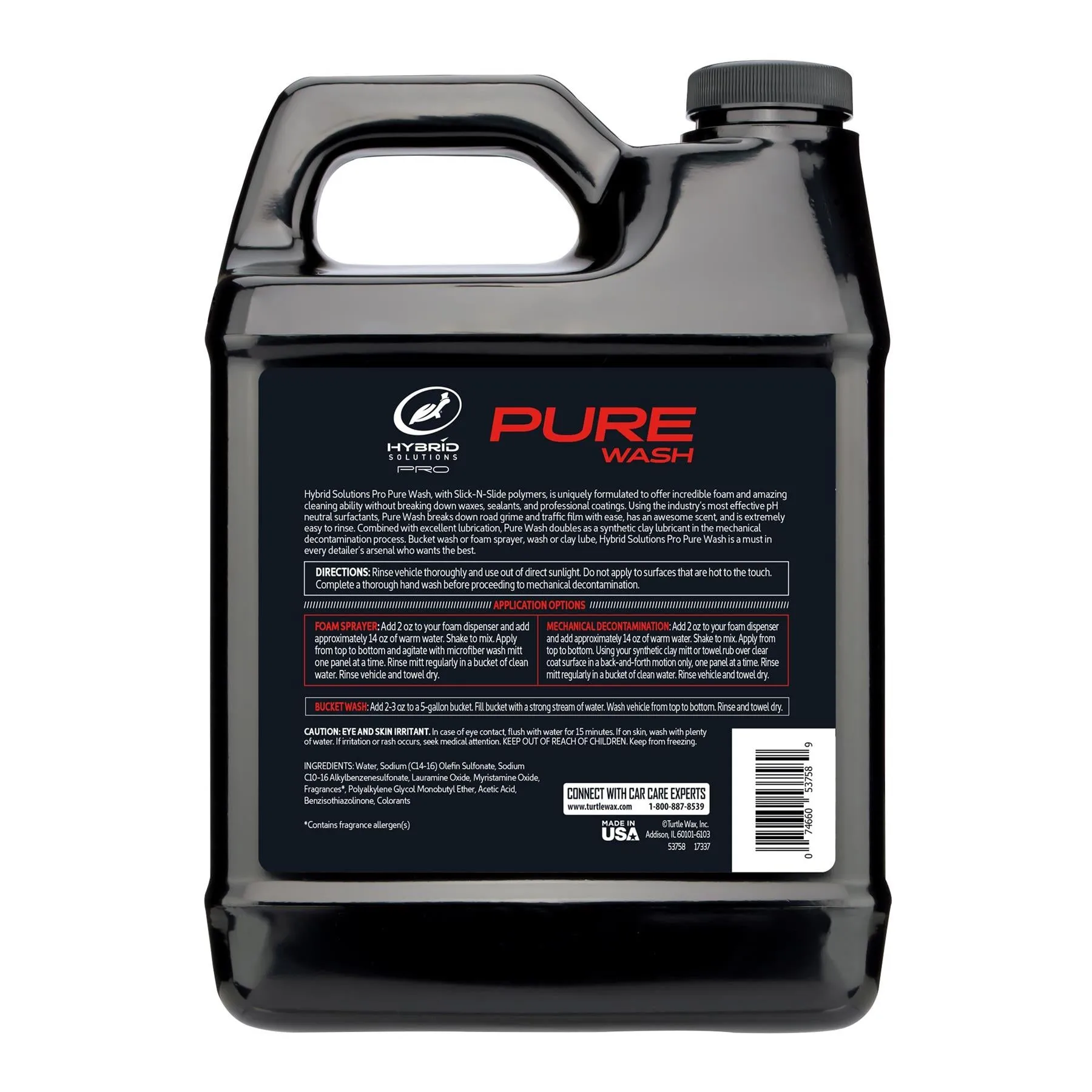 Turtle Hybrid Solution Pro Pure Wash 64oz.
