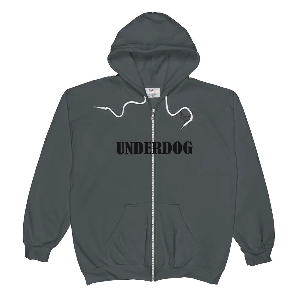 Unisex  Zip Hoodie, UnderDog1