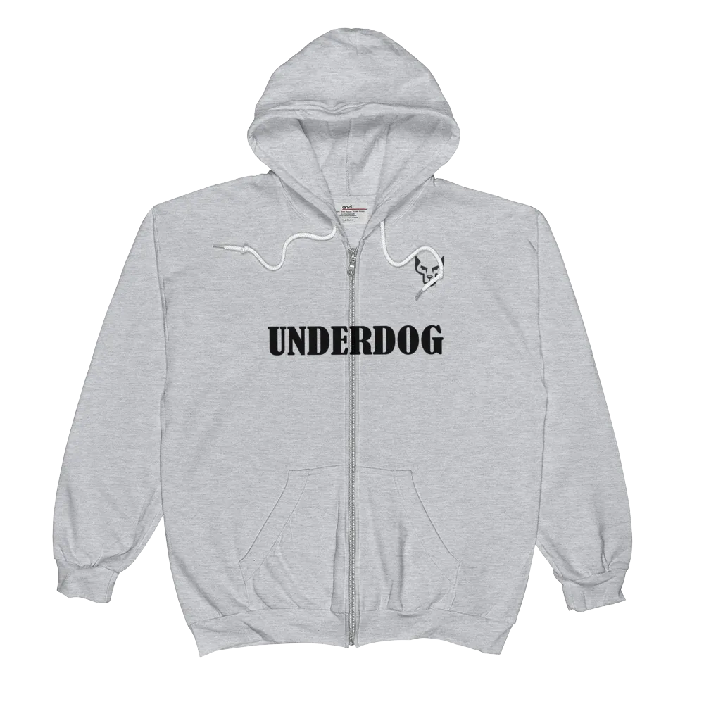Unisex  Zip Hoodie, UnderDog1