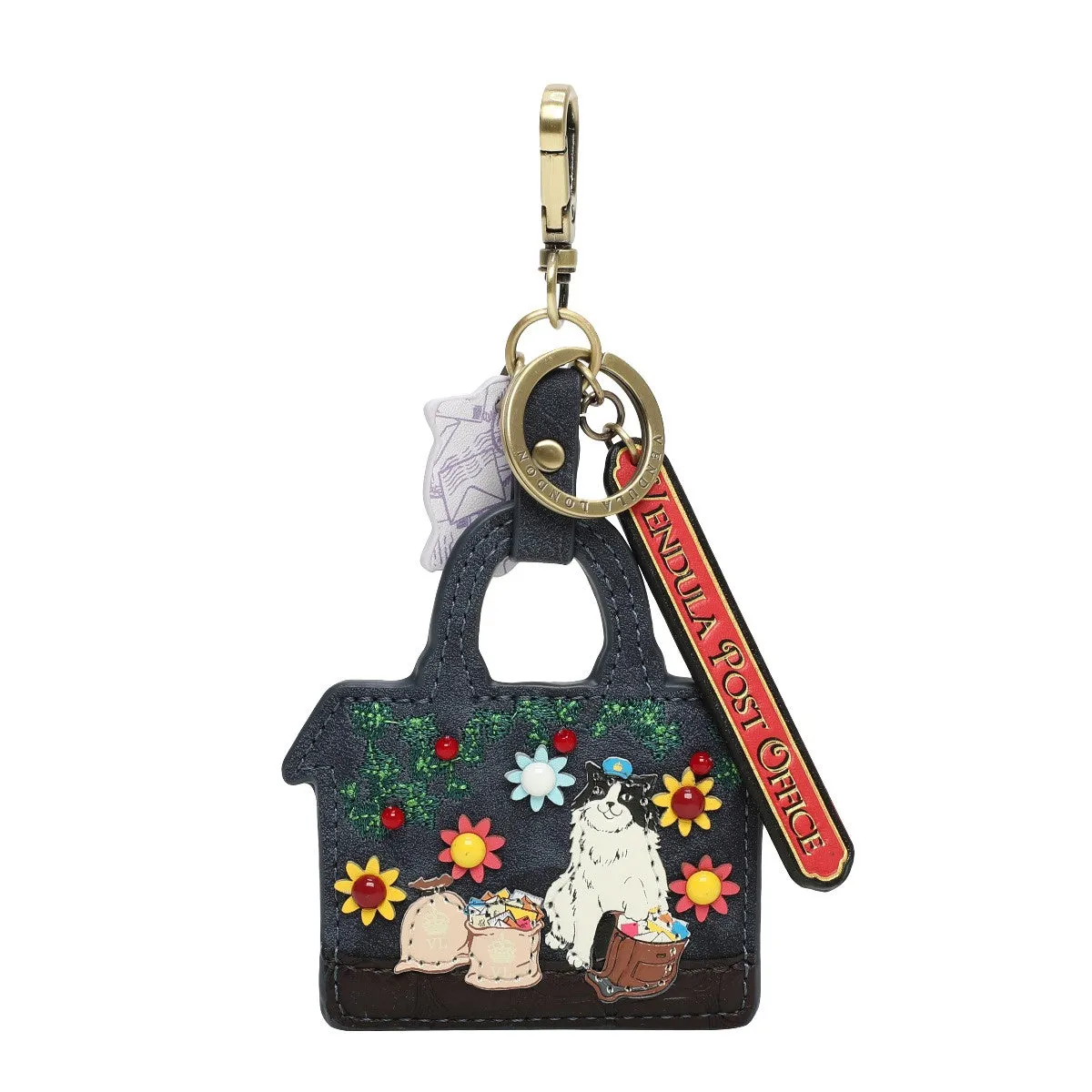 Vendula London - The Old Post Office Navy Edition Key Charm