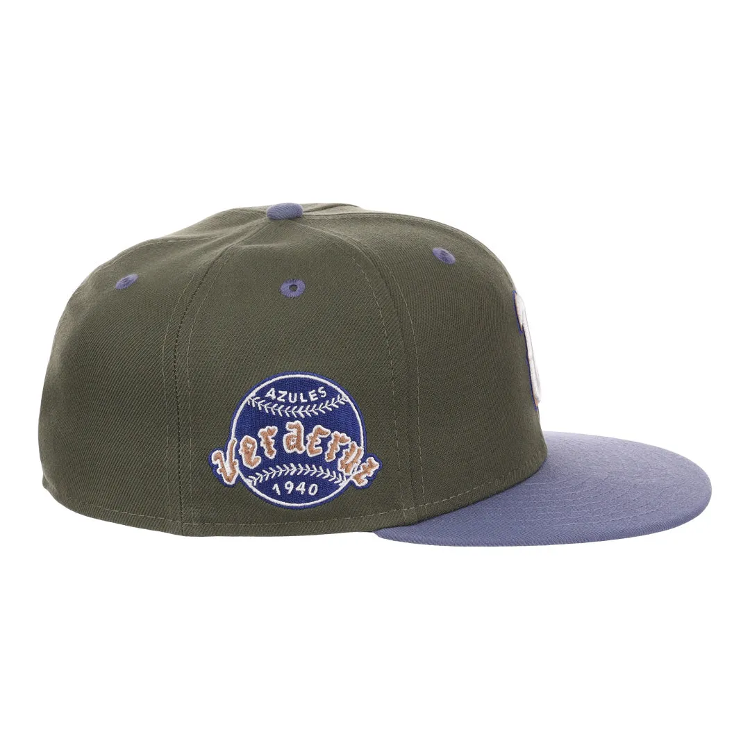Veracruz Azules NLB Mossy Slate Fitted Ballcap