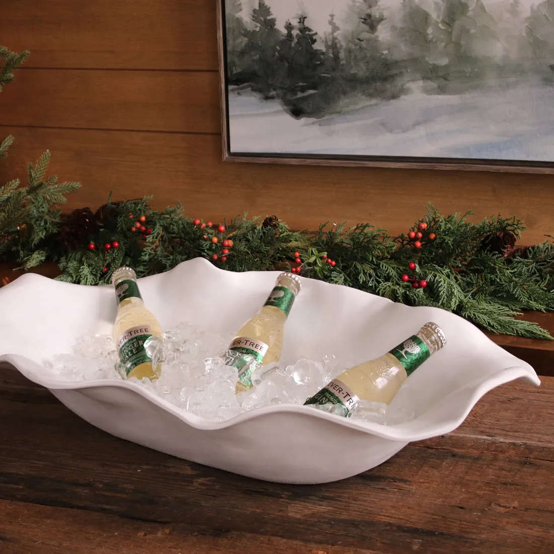 Vida Nube Oval Centerpiece-Extra Large