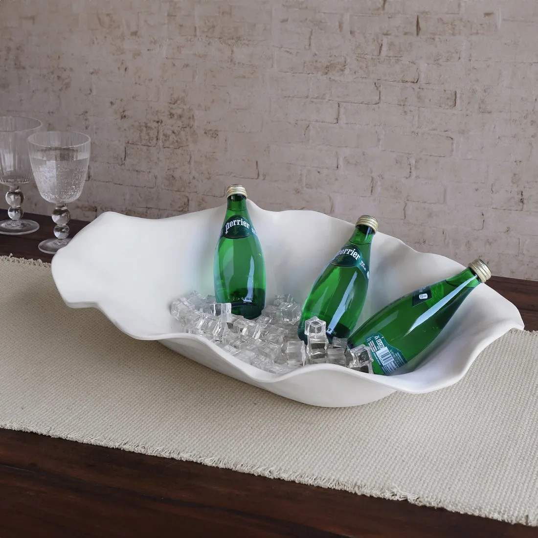 Vida Nube Oval Centerpiece-Extra Large