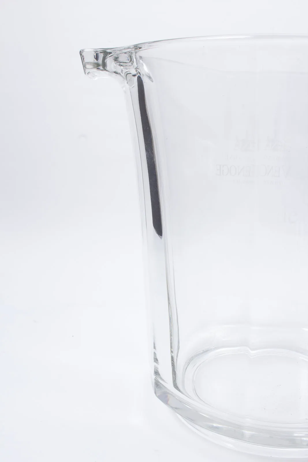 Vintage 1960s Glass de Venoge Champagne Bucket found in France