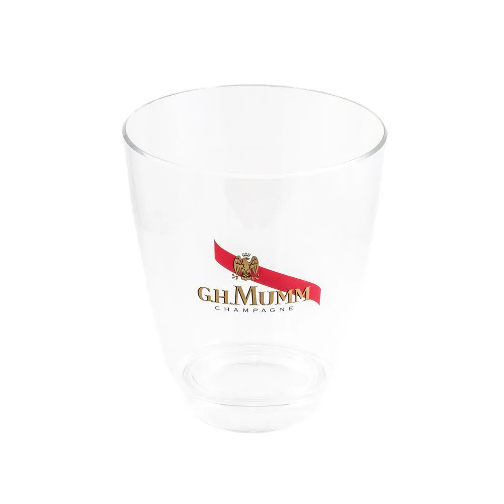 Vintage Acrylic Mumm's Champagne Bucket