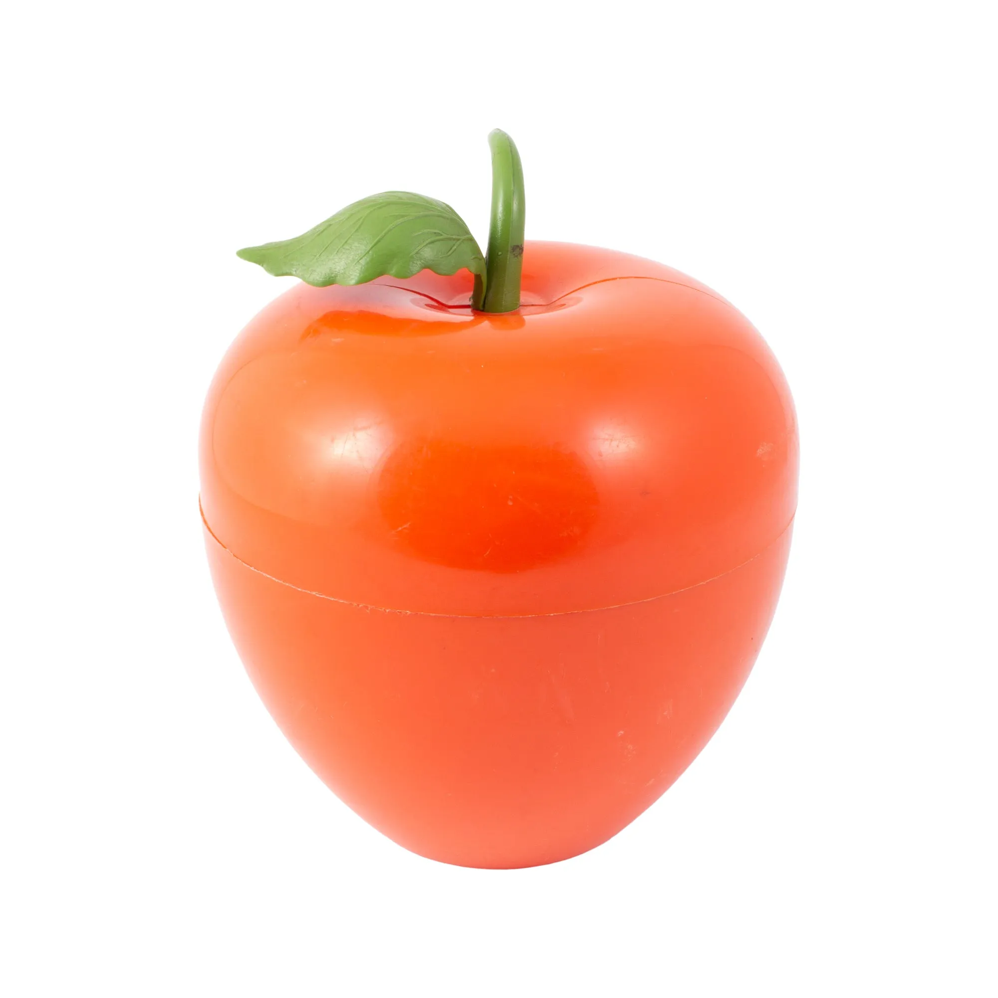 Vintage Orange Apple Insulated Ice Bucket found in France