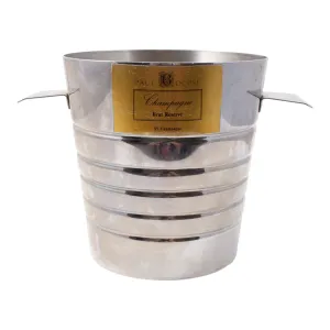 Vintage Stainless Steel Paul Bocuse Champagne Bucket found in France