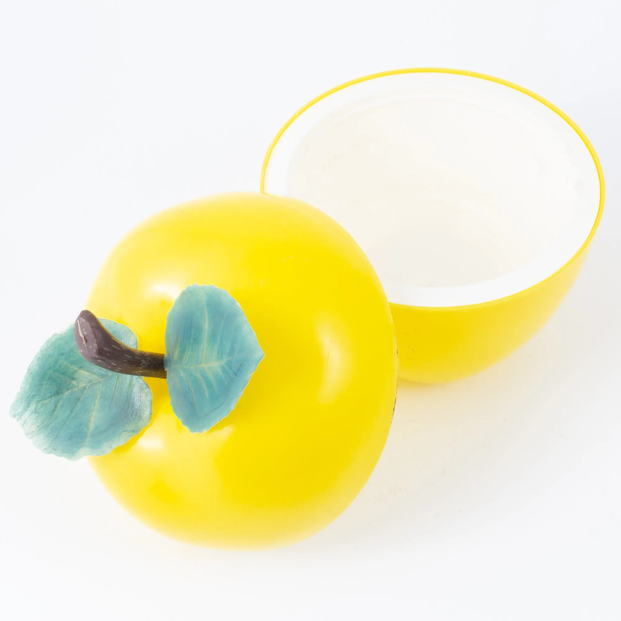 Vintage Yellow Apple Insulated Ice Bucket found in France