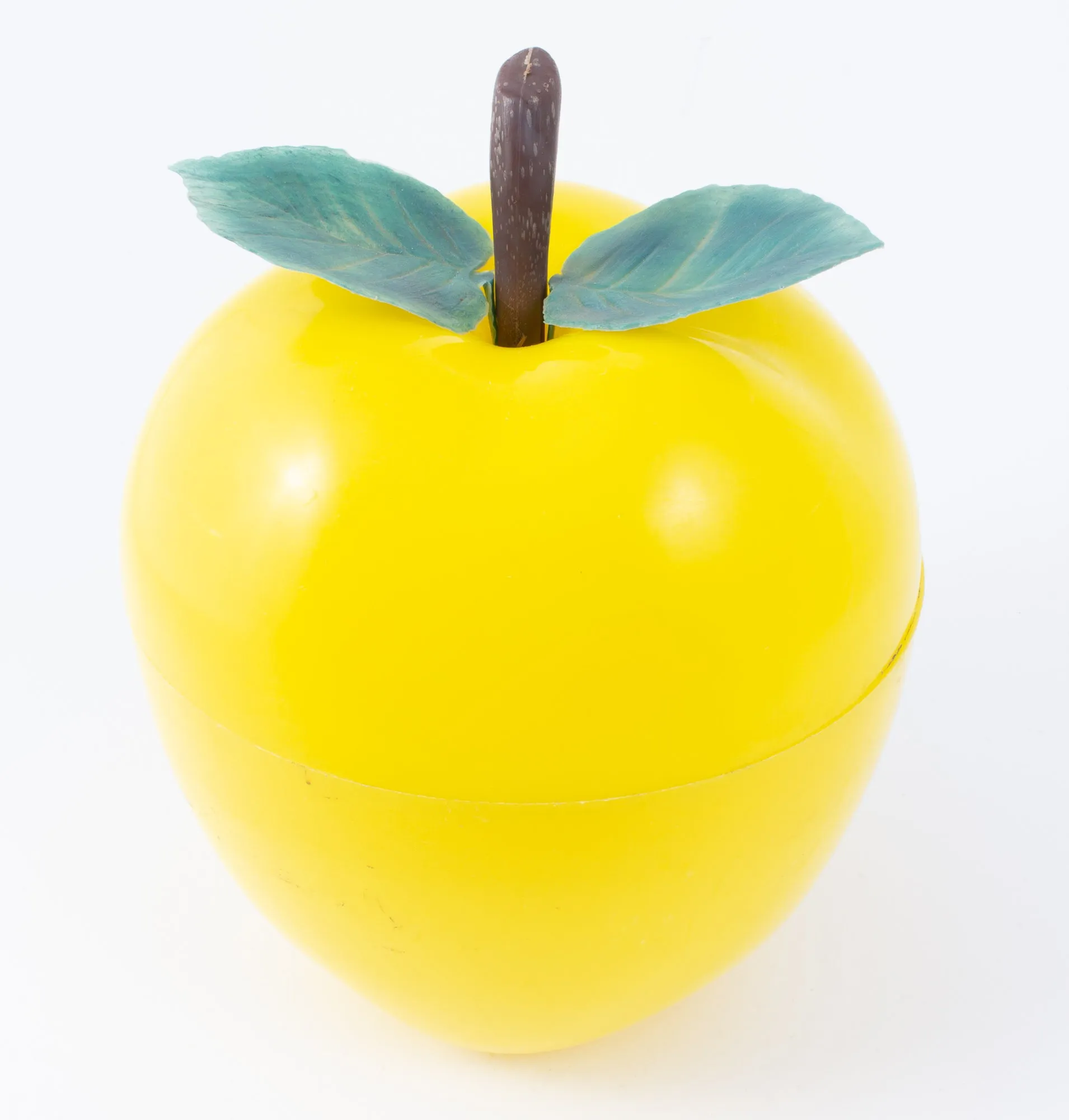 Vintage Yellow Apple Insulated Ice Bucket found in France