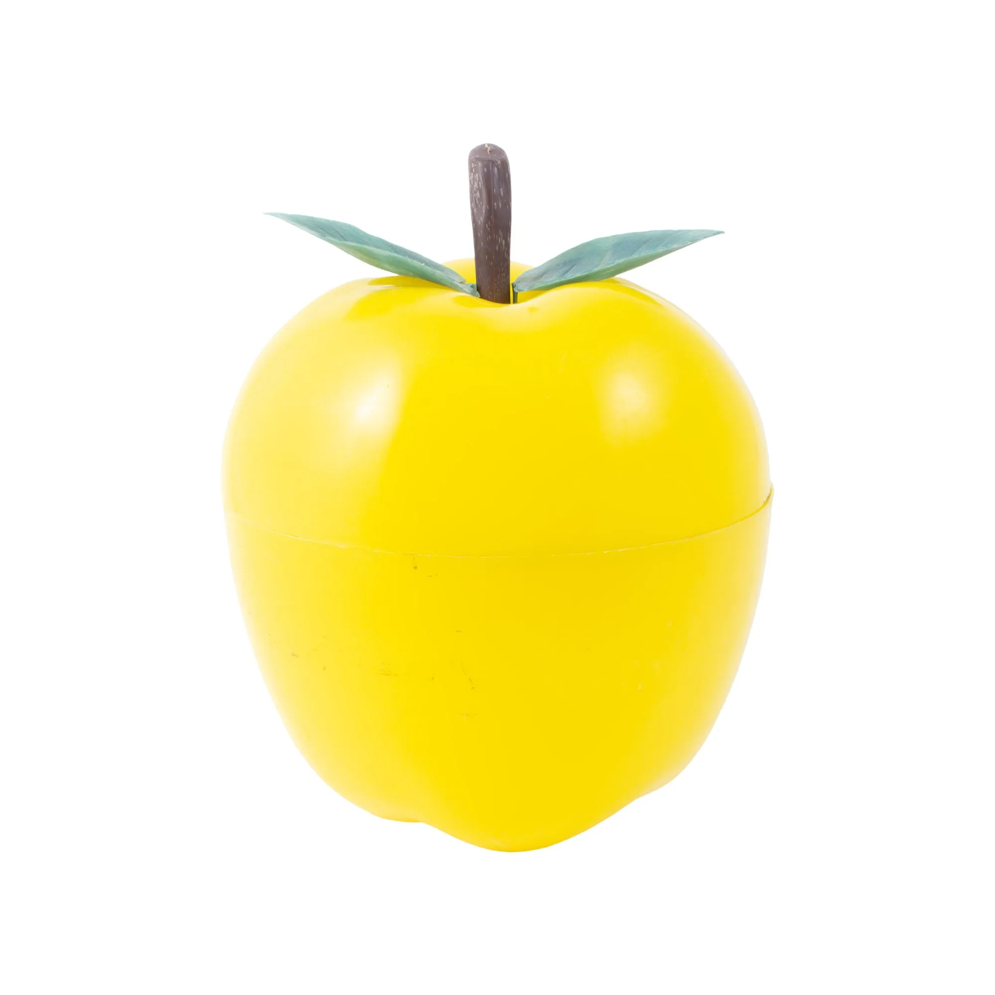 Vintage Yellow Apple Insulated Ice Bucket found in France