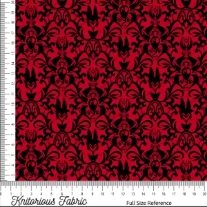 *VINYL Pre-Order* Hella Damask - Black and Red