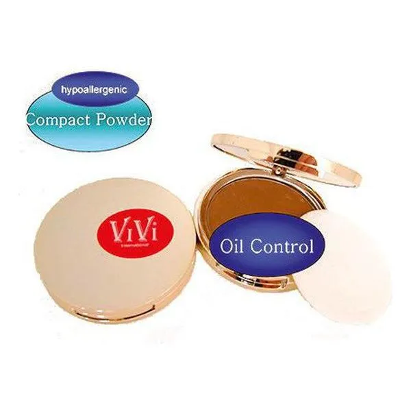 Vivi Oil Control Compact Powder Dark 8G
